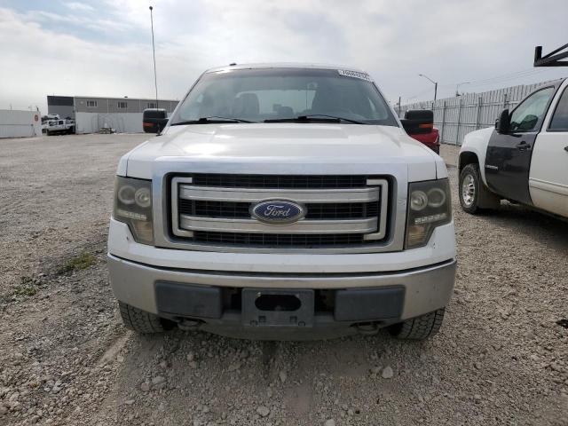 1FTFW1EF3DFB32264 - 2013 FORD F150 SUPERCREW WHITE photo 5