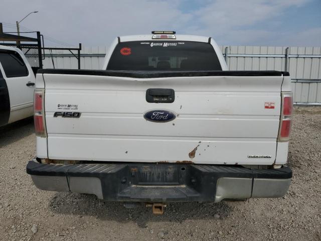 1FTFW1EF3DFB32264 - 2013 FORD F150 SUPERCREW WHITE photo 6