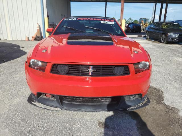 1ZVBP8CU0C5254958 - 2012 FORD MUSTANG BOSS 302 RED photo 5