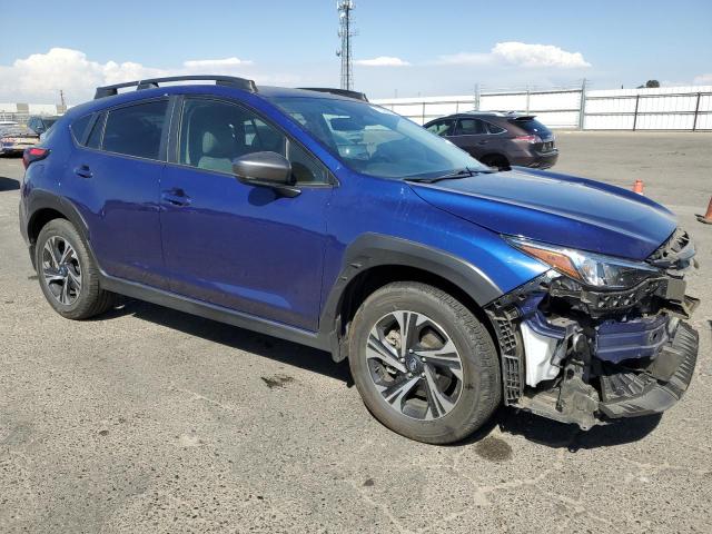 JF2GUADC5R8267292 - 2024 SUBARU CROSSTREK PREMIUM BLUE photo 4