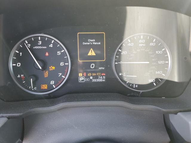 JF2GUADC5R8267292 - 2024 SUBARU CROSSTREK PREMIUM BLUE photo 9