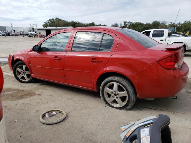 1G1AT58H997211178 - 2009 CHEVROLET COBALT LT RED photo 2