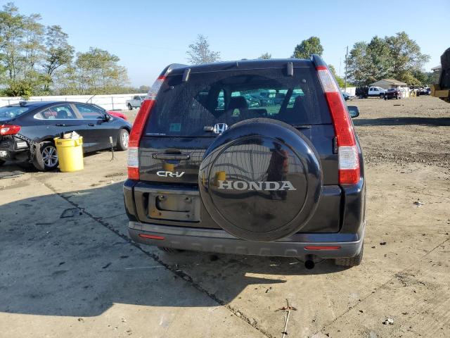 SHSRD78976U408439 - 2006 HONDA CR-V SE BLACK photo 6