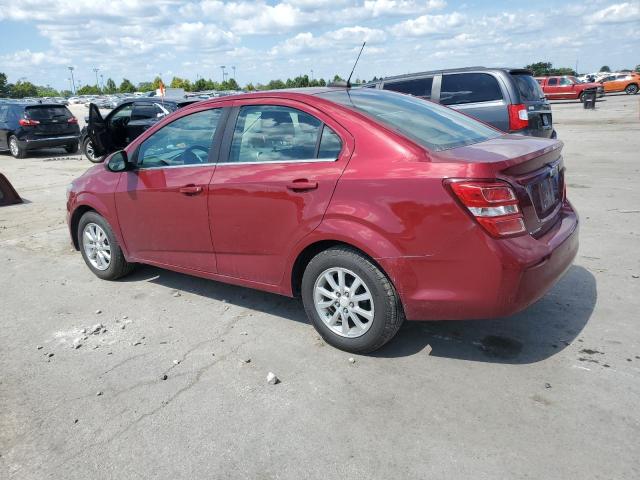 1G1JD5SH2H4124549 - 2017 CHEVROLET SONIC LT 栗色 照片 2