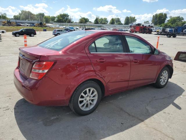 1G1JD5SH2H4124549 - 2017 CHEVROLET SONIC LT 栗色 照片 3