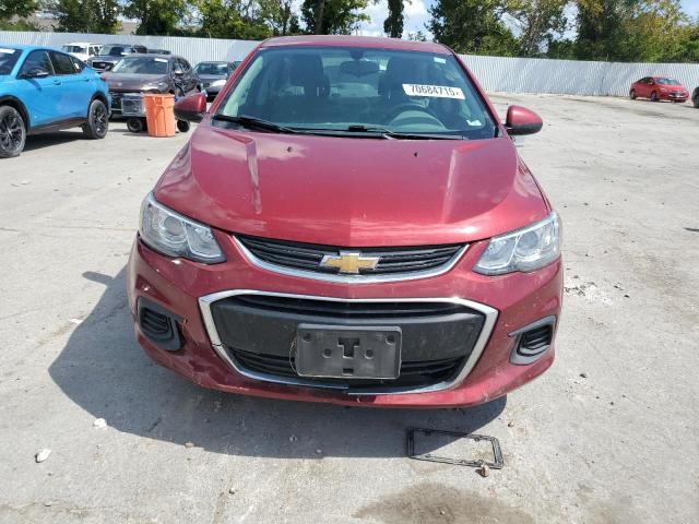 1G1JD5SH2H4124549 - 2017 CHEVROLET SONIC LT 栗色 照片 5