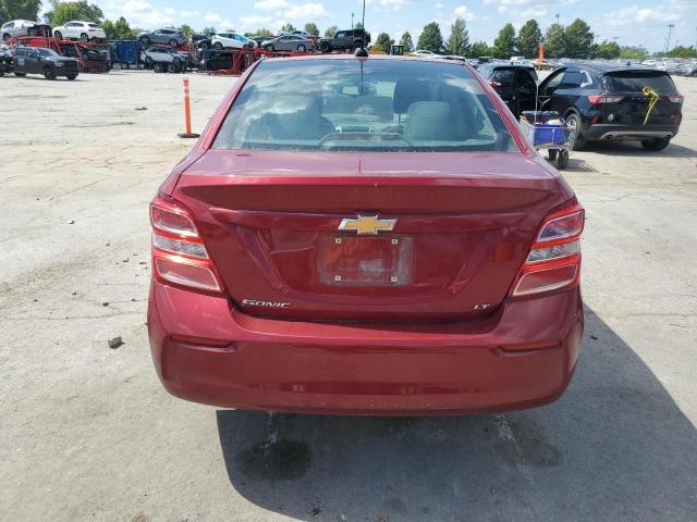 1G1JD5SH2H4124549 - 2017 CHEVROLET SONIC LT 栗色 照片 6