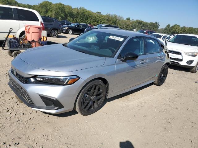 2HGFE2F58PH556543 - 2023 HONDA CIVIC SPORT 银色 照片 1
