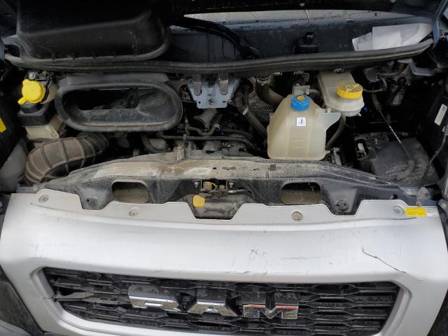 3C6URVJG0KE551711 - 2019 RAM PROMASTER 3500 HIGH ლურჯი ფოტო 12