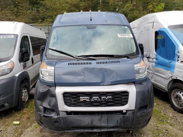 3C6URVJG0KE551711 - 2019 RAM PROMASTER 3500 HIGH ლურჯი ფოტო 5