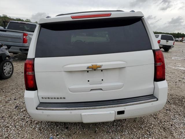 1GNSKKKC7FR170311 - 2015 CHEVROLET SUBURBAN K1500 LTZ WHITE photo 6