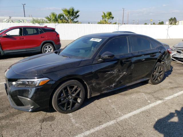 2HGFE2F55NH540913 - 2022 HONDA CIVIC SPORT 黑色 照片 1