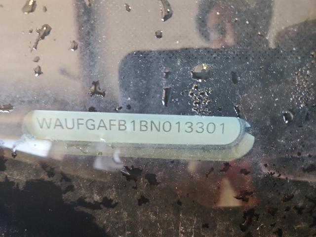 WAUFGAFB1BN013301 - 2011 AUDI A6 PREMIUM PLUS BLACK photo 12