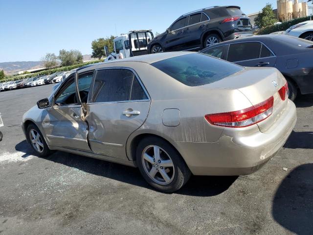 1HGCM56784A111514 - 2004 HONDA ACCORD EX GOLD photo 2