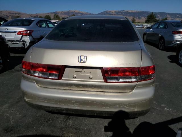 1HGCM56784A111514 - 2004 HONDA ACCORD EX GOLD photo 6