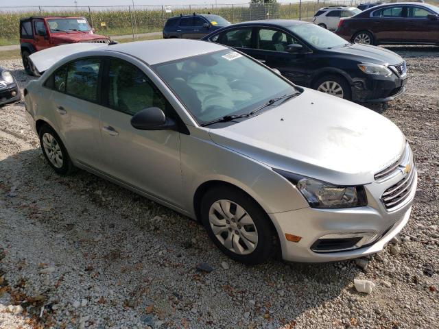 1G1PA5SH9F7100084 - 2015 CHEVROLET CRUZE LS SILVER photo 4