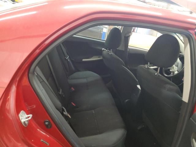 2T1BU4EE5BC690880 - 2011 TOYOTA COROLLA BASE RED photo 10
