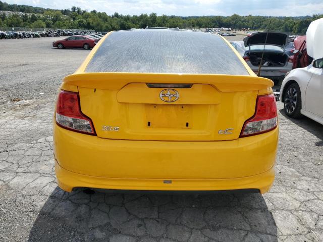 JTKJF5C70C3029115 - 2012 TOYOTA SCION TC YELLOW photo 6