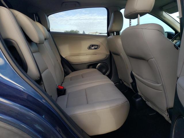 3CZRU5H79GM710851 - 2016 HONDA HR-V EXL ლურჯი ფოტო 10