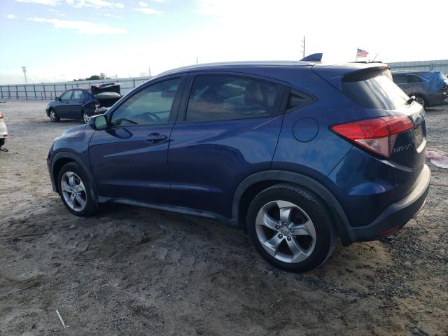 3CZRU5H79GM710851 - 2016 HONDA HR-V EXL ლურჯი ფოტო 2