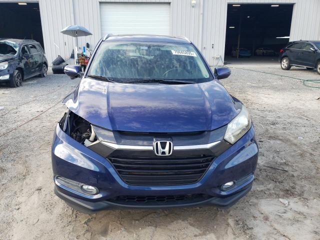 3CZRU5H79GM710851 - 2016 HONDA HR-V EXL ლურჯი ფოტო 5