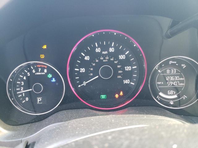 3CZRU5H79GM710851 - 2016 HONDA HR-V EXL ლურჯი ფოტო 9