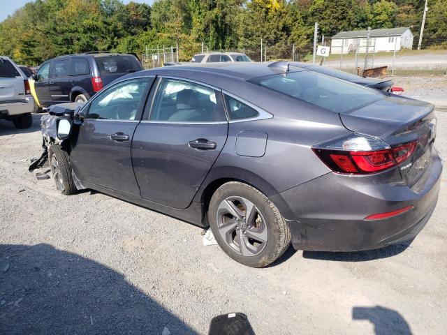 19XZE4F13KE011827 - 2019 HONDA INSIGHT LX GRAY photo 2