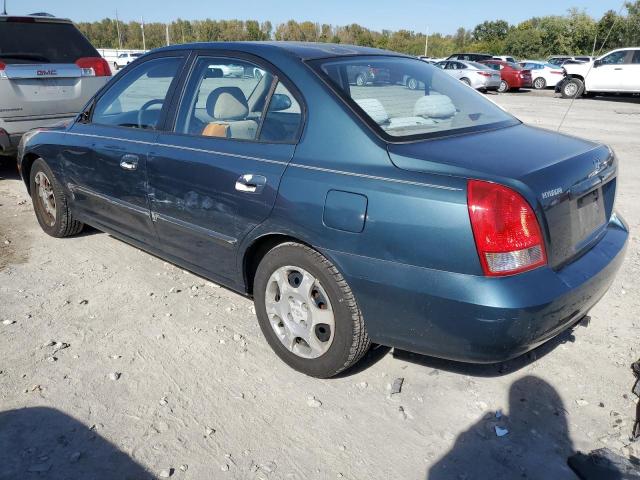 KMHDN45D63U537728 - 2003 HYUNDAI ELANTRA GLS GREEN photo 2