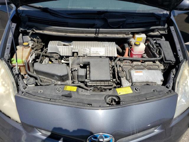 JTDKN3DU8C5503856 - 2012 TOYOTA PRIUS GRAY photo 11