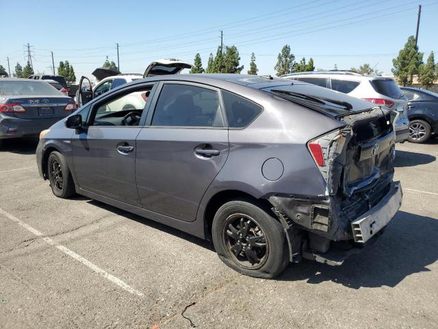 JTDKN3DU8C5503856 - 2012 TOYOTA PRIUS GRAY photo 2