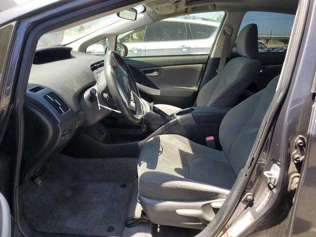 JTDKN3DU8C5503856 - 2012 TOYOTA PRIUS GRAY photo 7