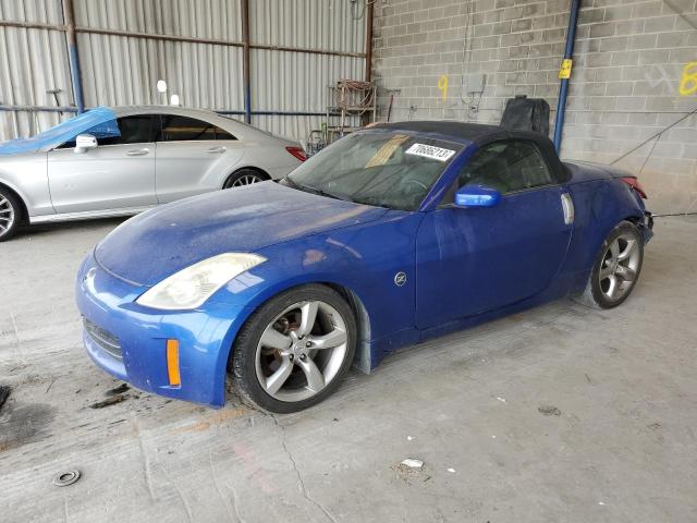 JN1BZ36A67M655611 - 2007 NISSAN 350Z ROADSTER BLUE photo 1