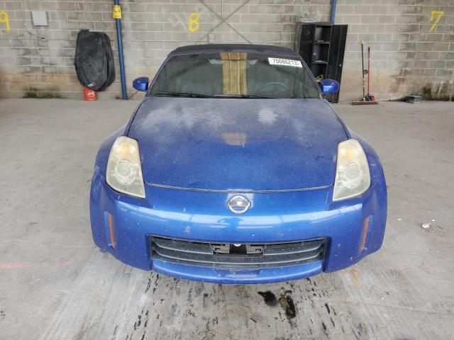 JN1BZ36A67M655611 - 2007 NISSAN 350Z ROADSTER BLUE photo 5