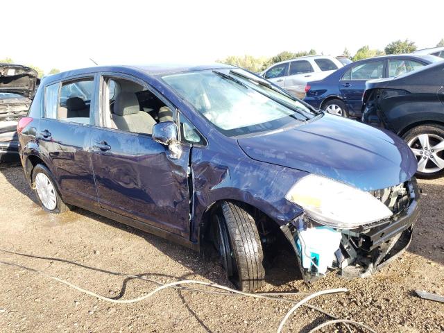 3N1BC13E89L369169 - 2009 NISSAN VERSA S BLUE photo 4