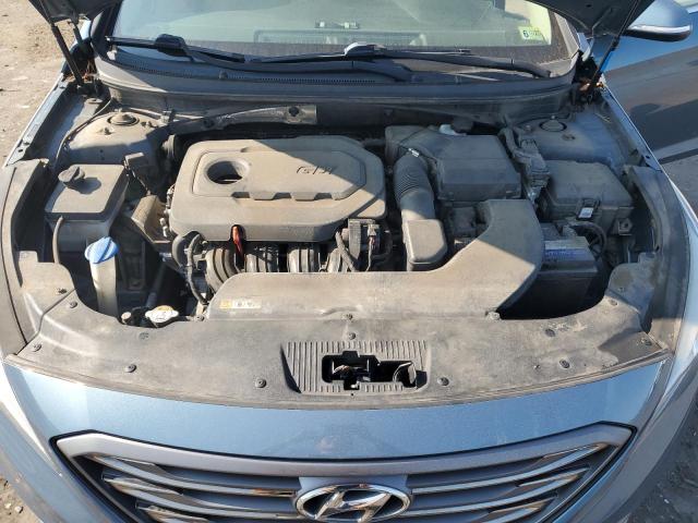 5NPE34AF8FH228119 - 2015 HYUNDAI SONATA SPORT BLUE photo 11