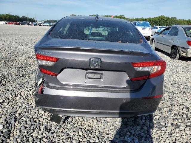 1HGCV1F52MA015625 - 2021 HONDA ACCORD EXL GRAY photo 6