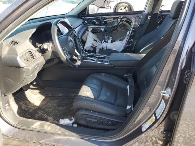 1HGCV1F52MA015625 - 2021 HONDA ACCORD EXL GRAY photo 7