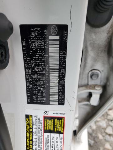 4T1G11AK5PU783994 - 2023 TOYOTA CAMRY SE NIGHT SHADE WHITE photo 12