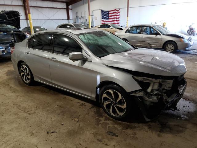 1HGCR3F06HA033099 - 2017 HONDA ACCORD EXL SILVER photo 4