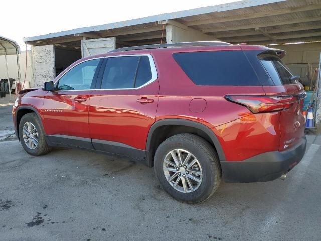 1GNERGKW8PJ173346 - 2023 CHEVROLET TRAVERSE LT RED photo 2