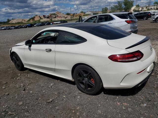 WDDWJ8EB0KF840608 - 2019 MERCEDES-BENZ C 300 4MATIC WHITE photo 2