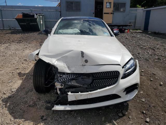WDDWJ8EB0KF840608 - 2019 MERCEDES-BENZ C 300 4MATIC WHITE photo 5
