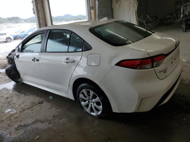 5YFEPMAE9NP334575 - 2022 TOYOTA COROLLA LE WHITE photo 2