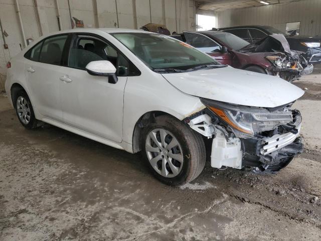 5YFEPMAE9NP334575 - 2022 TOYOTA COROLLA LE WHITE photo 4