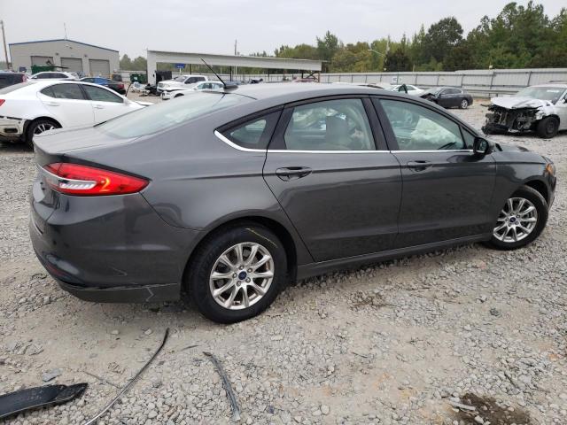 3FA6P0G74HR212149 - 2017 FORD FUSION S GRAY photo 3