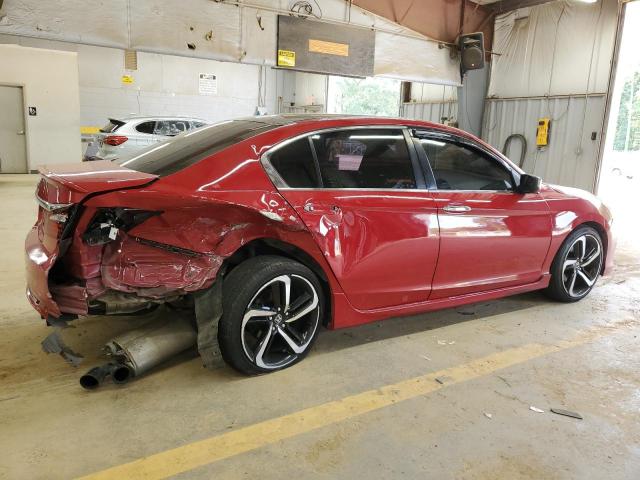 1HGCR2F51HA207635 - 2017 HONDA ACCORD SPORT RED photo 3