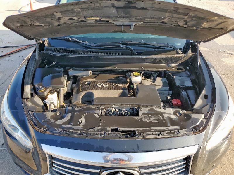 5N1AL0MN2FC533648 - 2015 INFINITI QX60 BLACK photo 12