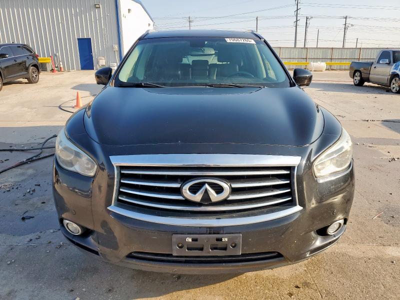 5N1AL0MN2FC533648 - 2015 INFINITI QX60 BLACK photo 5