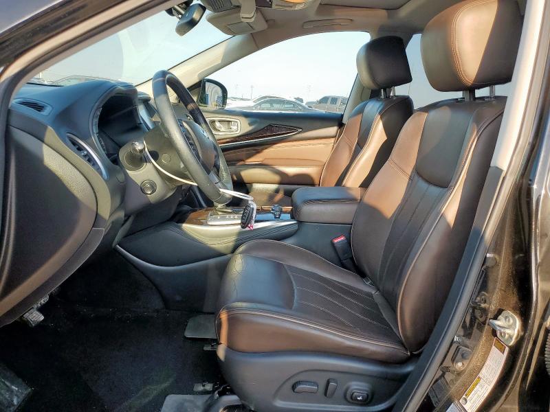 5N1AL0MN2FC533648 - 2015 INFINITI QX60 BLACK photo 7