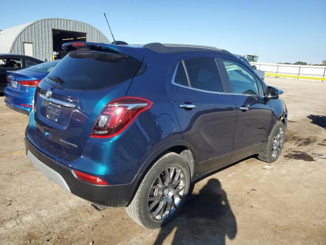 KL4CJ1SB5KB908475 - 2019 BUICK ENCORE SPORT TOURING BLUE photo 3